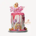 Barbie Princess Tower Cake