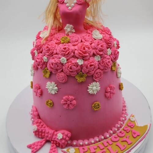Princess Bloom Doll Cake